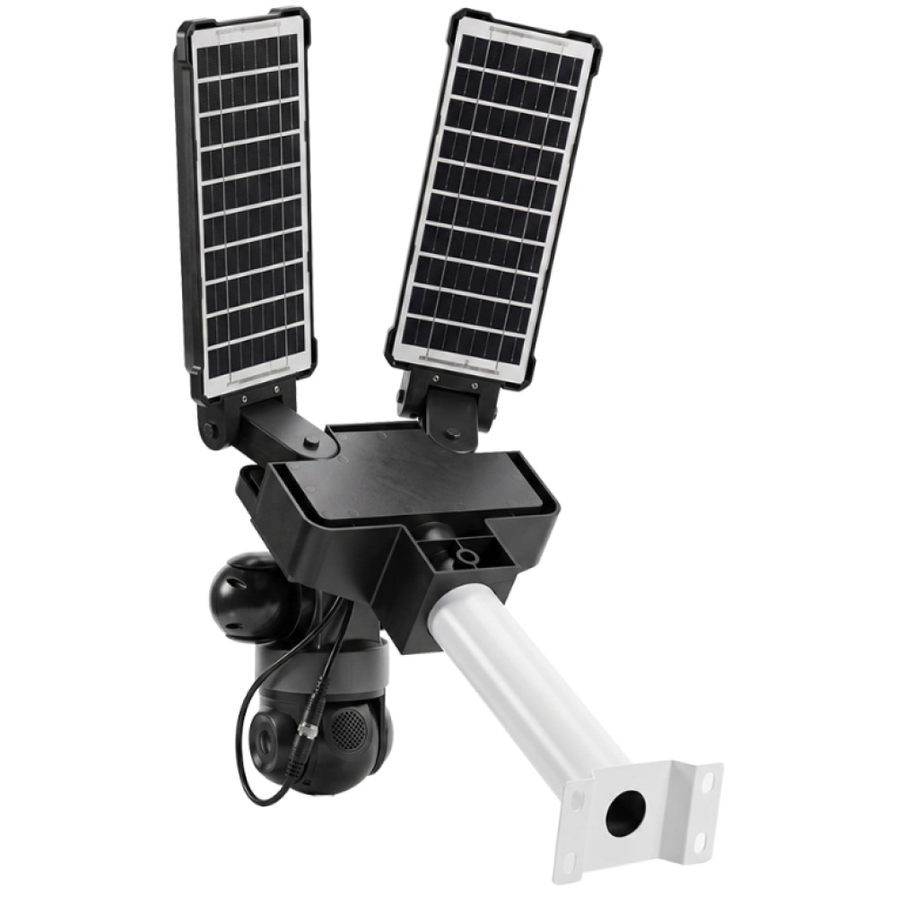 9 Мп 4G PTZ-видеокамера Light Vision VLC-1223IGL/3C (3Mp+3Mp+3Mp) з прожектором та сонячною панеллю