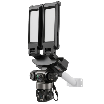 9 Мп Wi-Fi PTZ-відеокамера Light Vision VLC-1223WIL/3C (3Mp+3Mp+3Mp), з прожектором та сонячною панеллю