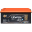 Акумулятор LP LiFePO4 25,6V - 230 Ah (5888Wh) (BMS 200A/100А) пластик Smart BT Black