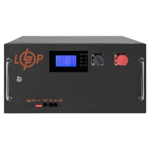 Акумулятор LogicPower LiFePO4 51,2V - 315 Ah (16128Wh) (BMS SP 200A/100А) RM RS485/CAN LCD BL