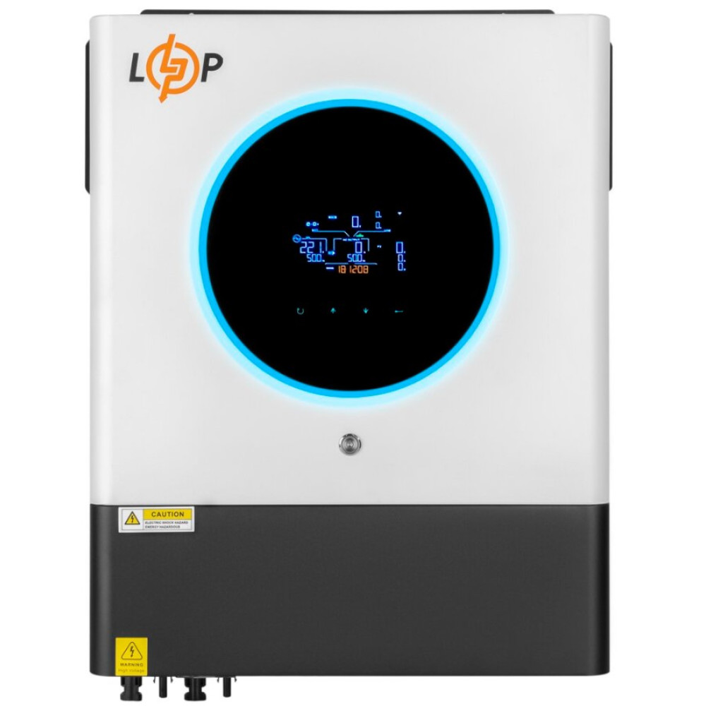 Гібридний сонячний інвертор (ДБЖ) LogicPower LPW-MAXII-11000VA (11000Вт) MPPT 150A OFF GRID