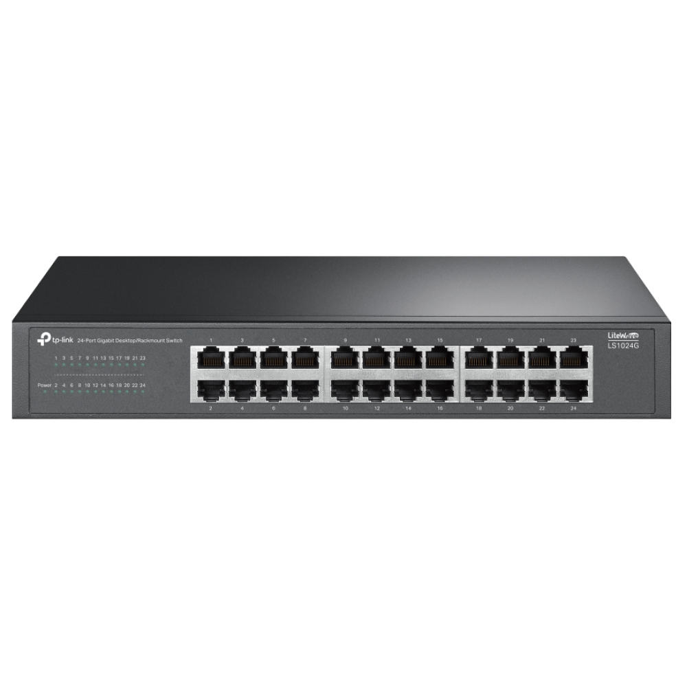 24-портовый коммутатор TP-Link LS1024G неуправляемый