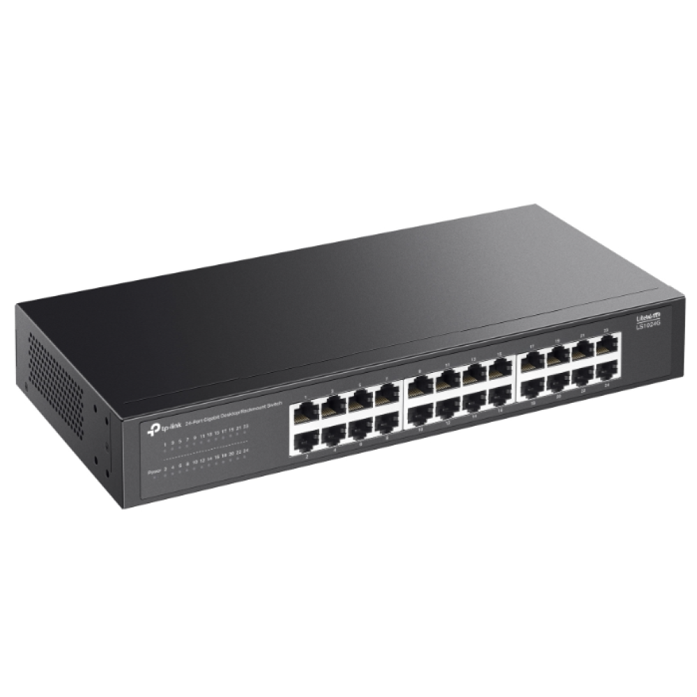24-портовый коммутатор TP-Link LS1024G неуправляемый