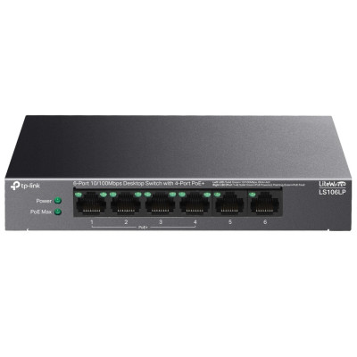 6-портовий PoE-комутатор TP-Link LS106LP