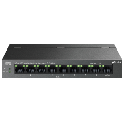 8-портовый коммутатор TP-Link LS109P управляемый