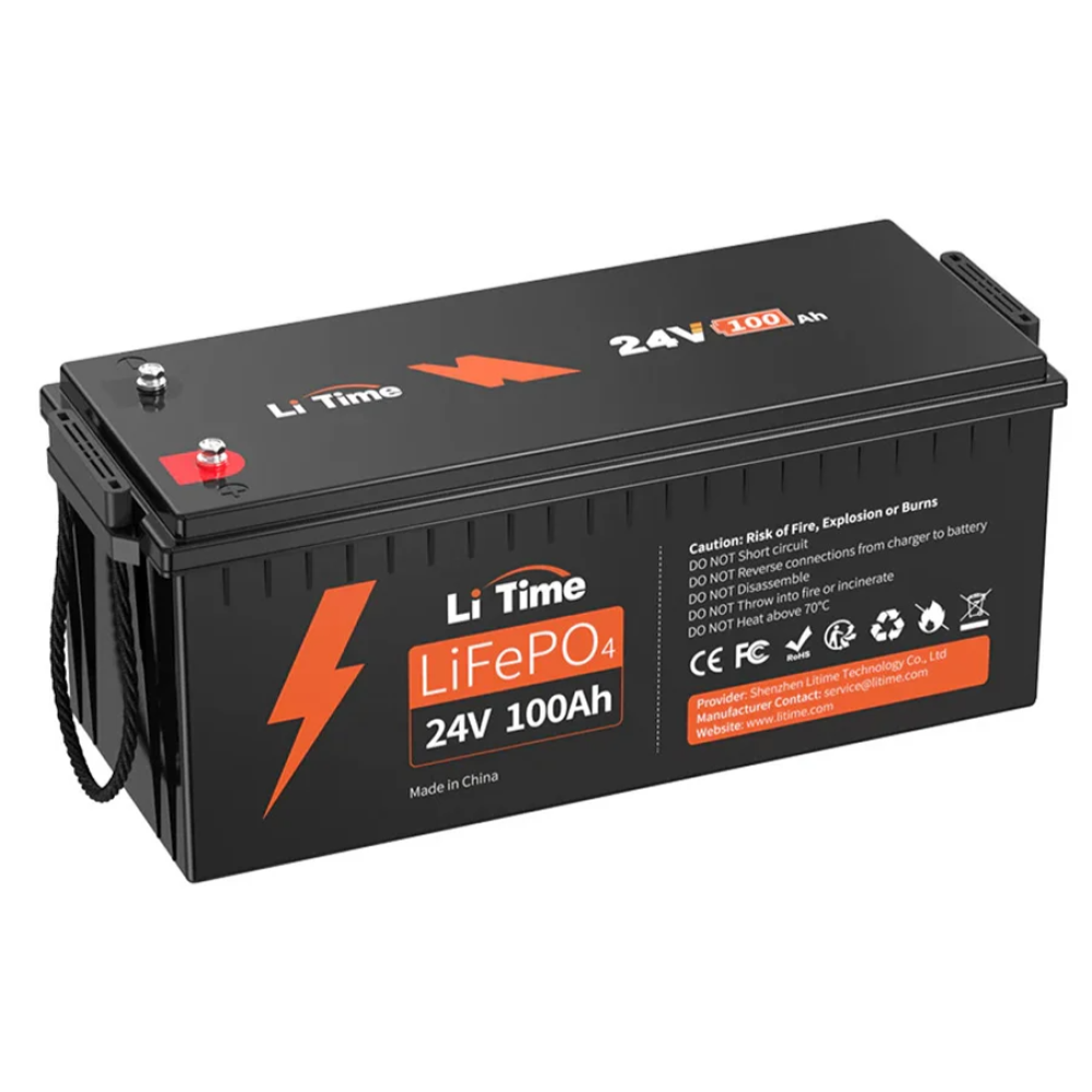 Аккумуляторная батарея литий-железо-фосфатная LiTime LiFePO4 LT24V100 25.6 В / 100 А·ч 