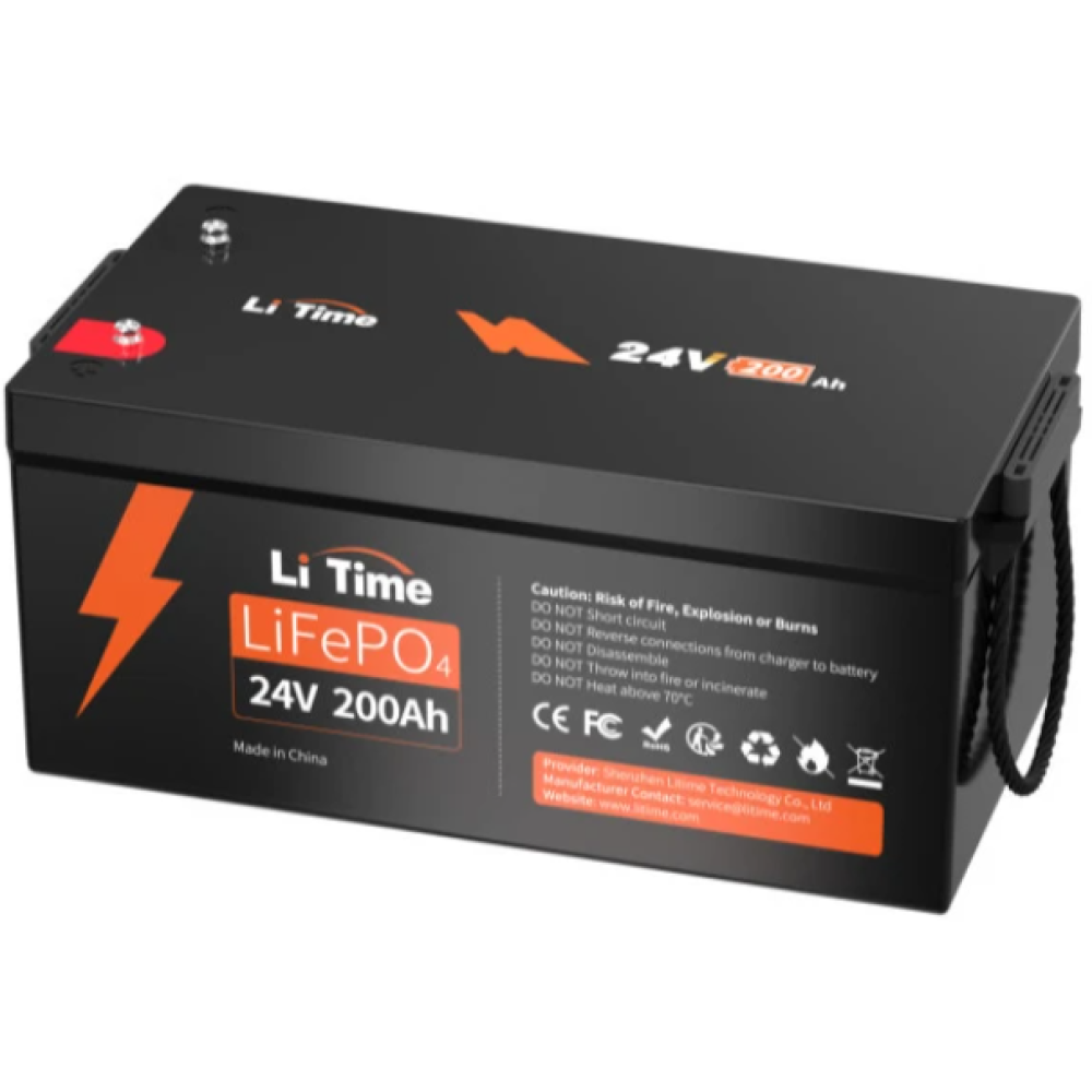 Акумулятор Li Time LiFePO4 LT24V200 (25.6 В / 200 А·г)