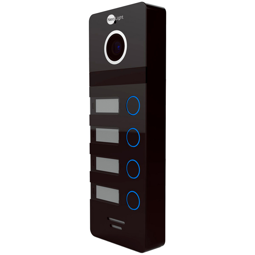 Виклична відеопанель NeoLight MEGA/4 FHD Black