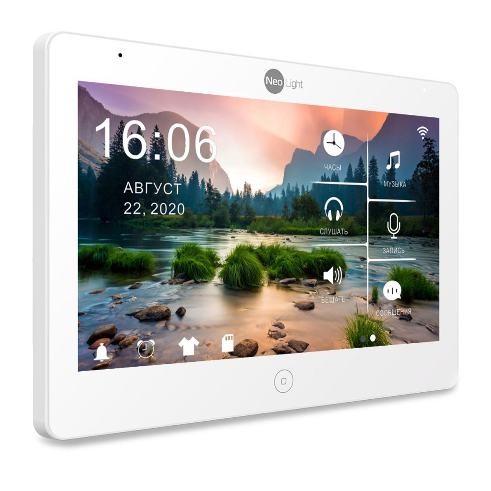 Комплект відеодомофона NeoLight Mezzo HD WF / Solo FHD Graphite