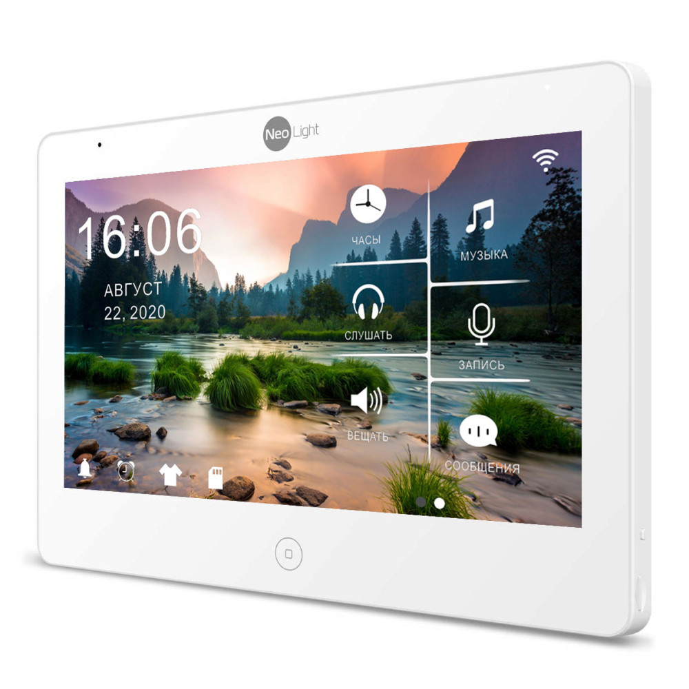 Комплект відеодомофона NeoLight Mezzo HD WF / Solo FHD Graphite