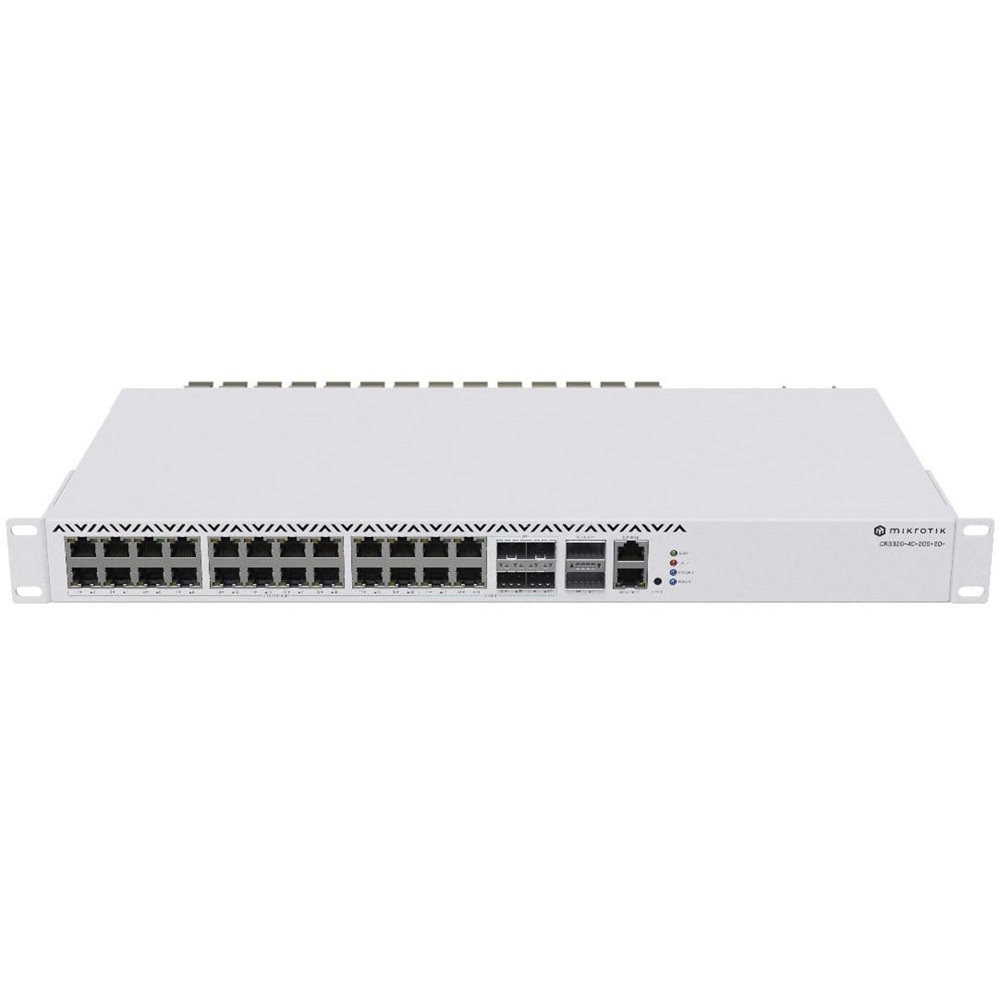 20-портовый коммутатор MikroTik CRS326-4C+20G+2Q+RM управляемый
