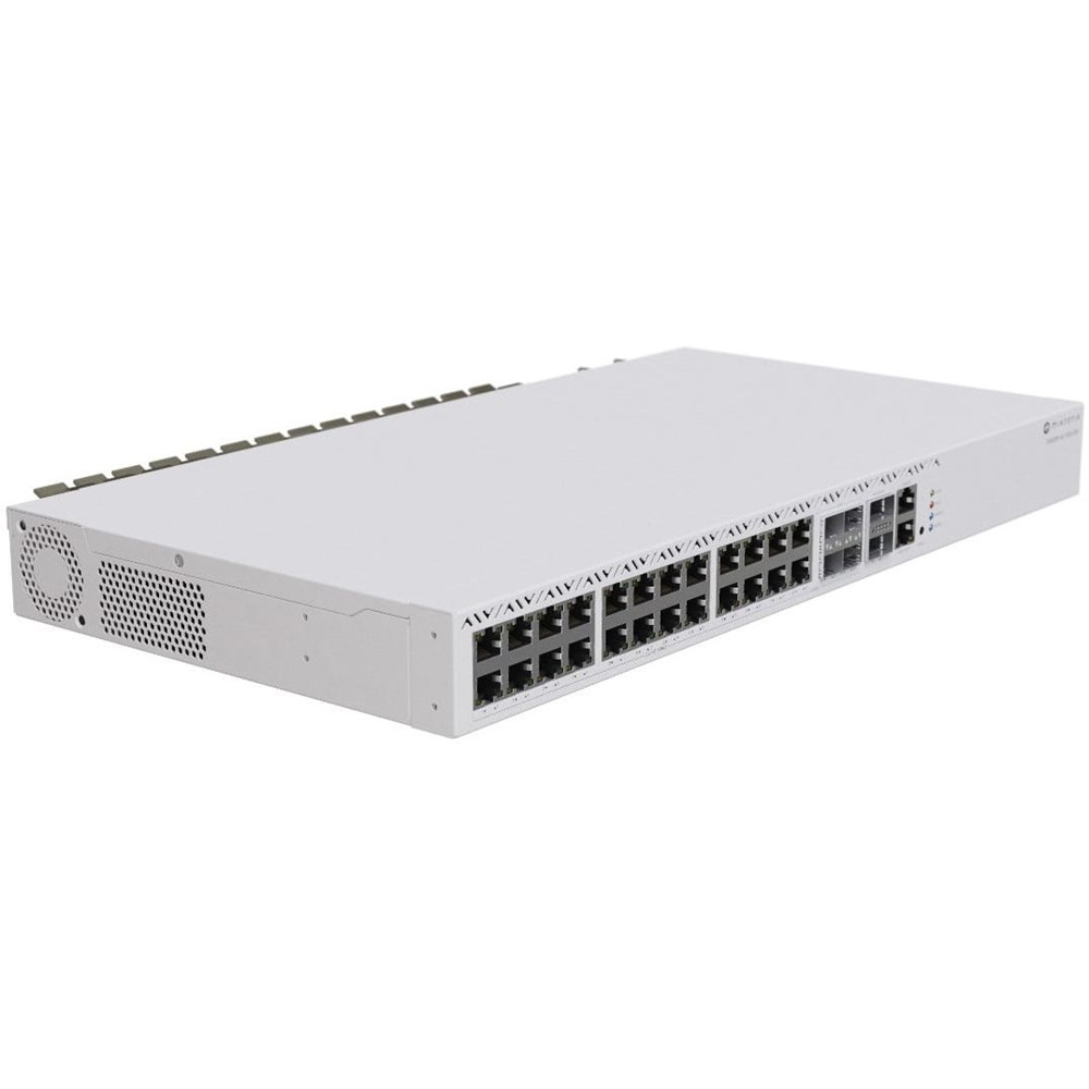 20-портовый коммутатор MikroTik CRS326-4C+20G+2Q+RM управляемый