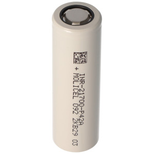 Акумулятор Li-ion 4,2Ah 3.7V 21700 Molicel INR21700-P42A