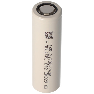 Аккумулятор Li-ion 4,2Ah 3.7V 21700 Molicel INR21700-P42A