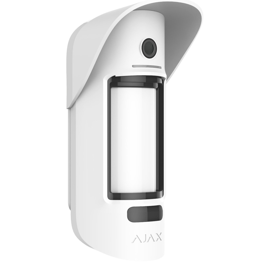 Бездротовий вуличний датчик руху Ajax MotionCam Outdoor (PhOD) Jeweller з фотофіксацією за запитом (39293.121.WH1)