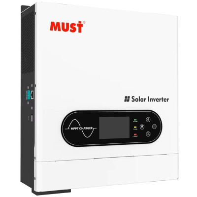 Інвертор MUST PV18-6048ECO 6000Вт 48В 100A однофазний чиста синусоїда