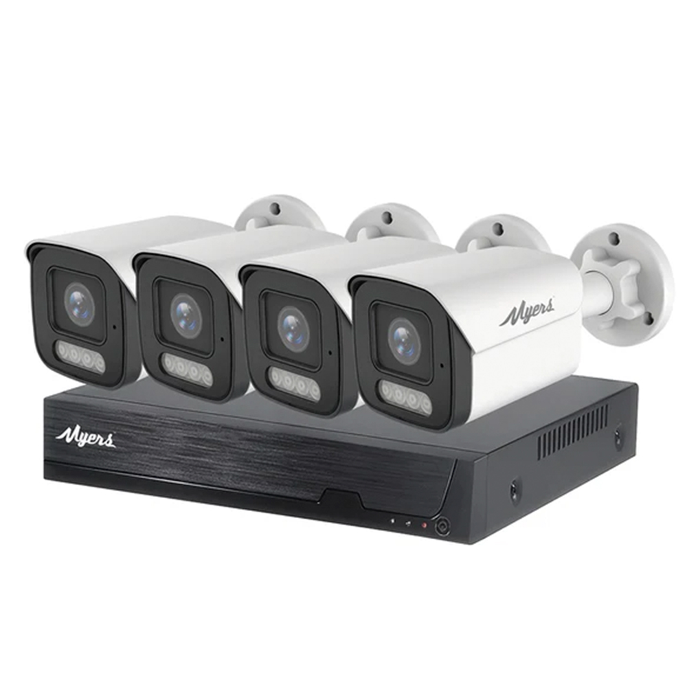 5 МП IP-комплект видеонаблюдения Myers 4CH KIT 4xBullet