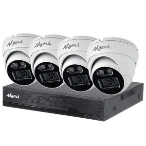 5 МП IP-комплект відеоспостереження Myers 4CH KIT 4xTurret