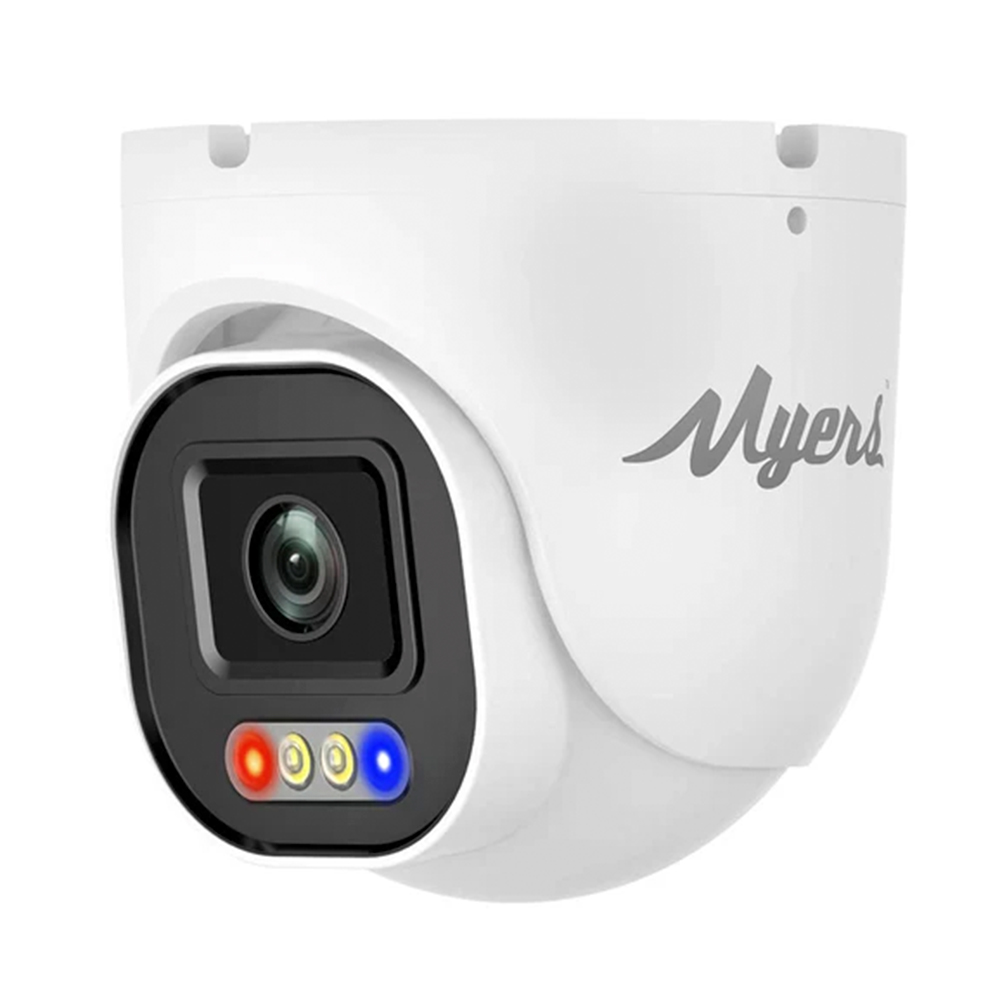 8 МП (4K) IP-комплект видеонаблюдения Myers 4CH KIT 4xTurret FADA