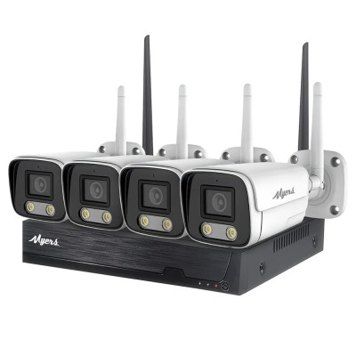 5 МП IP-комплект відеоспостереження Myers 8CH WI-FI KIT 4xBullet