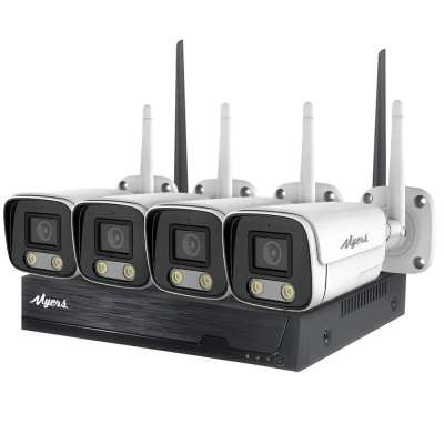 3 МП IP-комплект відеоспостереження Myers 8CH WI-FI KIT 4xBullet