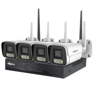 5 Мп IP-комплект відеоспостереження Myers 8CH WIFI KIT 5MP 4xBullet