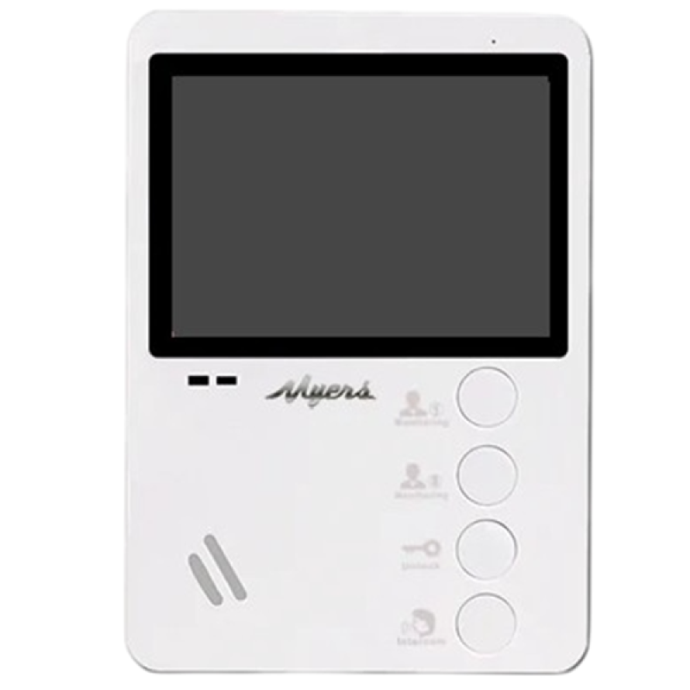 Комплект домофона Myers M-43 White + D-100S