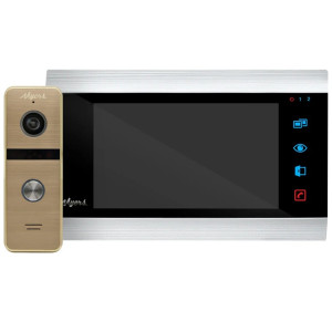 Комплект домофона Myers M-74SD Silver HD + D-300C HD