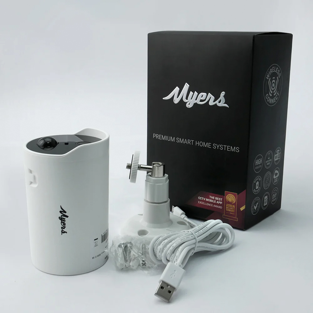 2 МП Wi-Fi IP-видеокамера Myers MBC-Bullet 2.8 мм с аккумулятором