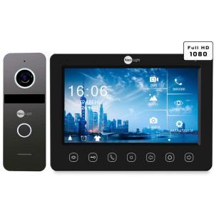 Комплект видеодомофона NeoLight NeoKIT FHD Pro B/Graphite