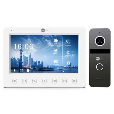 Комплект видеодомофона NeoLight Kappa HD KIT graphite