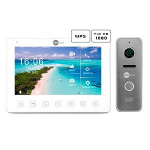 Комплект видеодомофона NeoLight NeoKIT HD+ SilverP