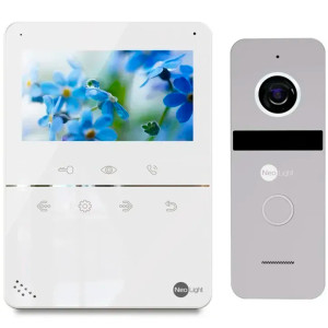 Комплект відеодомофона NeoLight TETTA KIT Silver