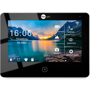Відеодомофон NeoLight Alpha HD Black