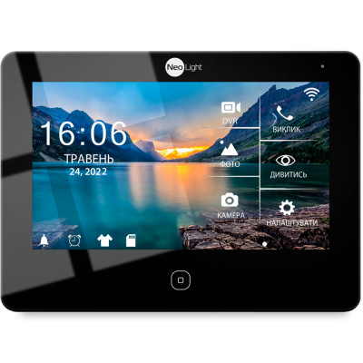 Видеодомофон NeoLight Alpha HD Black