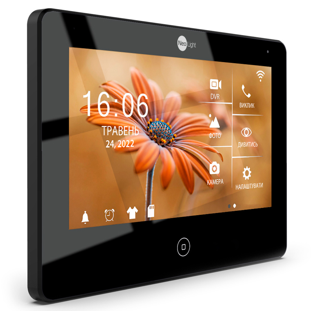 Видеодомофон NeoLight Alpha HD Black