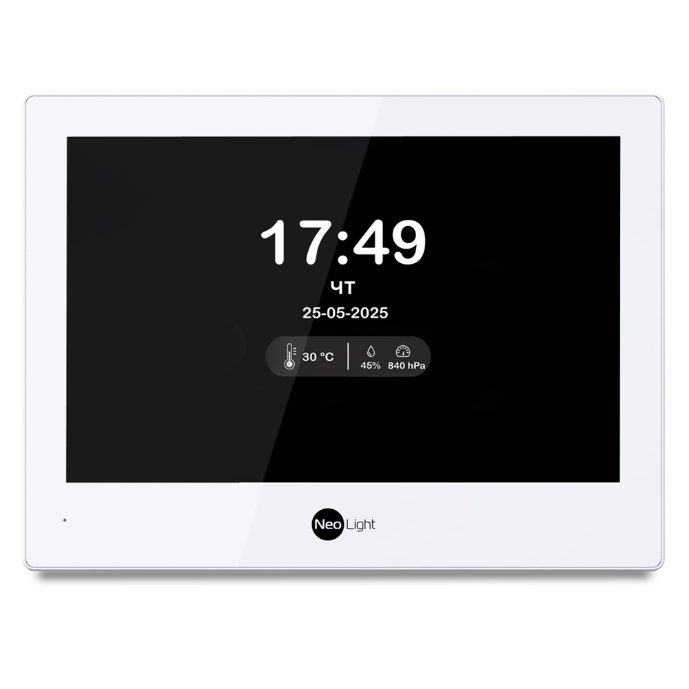 Wi-Fi IP-відеодомофон NeoLight MEZZO Hybrid (гібридний: IP+аналог)