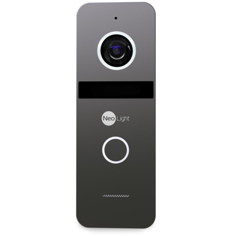 Комплект відеодомофона NeoLight ALPHA Hybrid HD Kit Graphite + Bullet