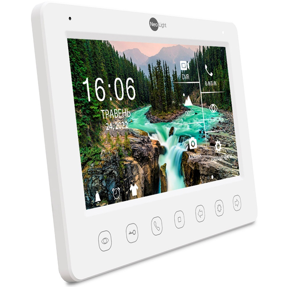 Комплект відеодомофона NeoLight NeoKIT FHD Pro Graphite