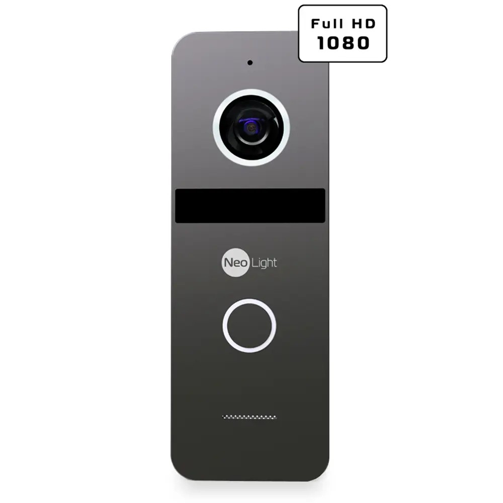Комплект відеодомофона NeoLight NeoKIT HD WF B/Graphite