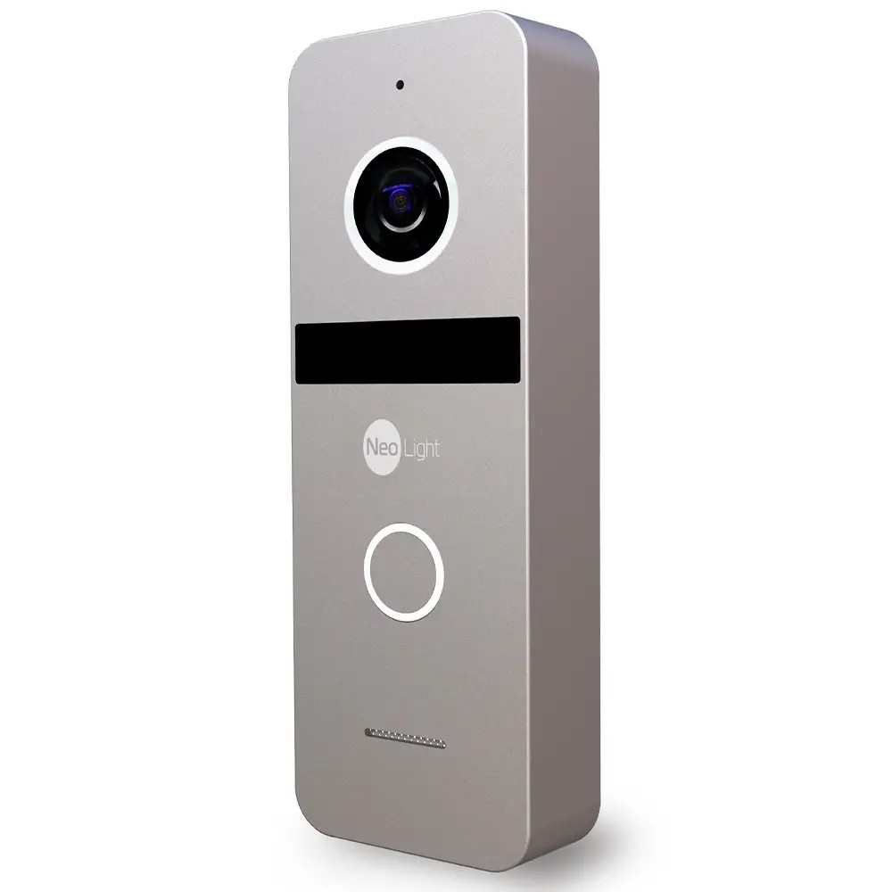 Комплект видеодомофона NeoLight NeoKIT HD WF B/Silver