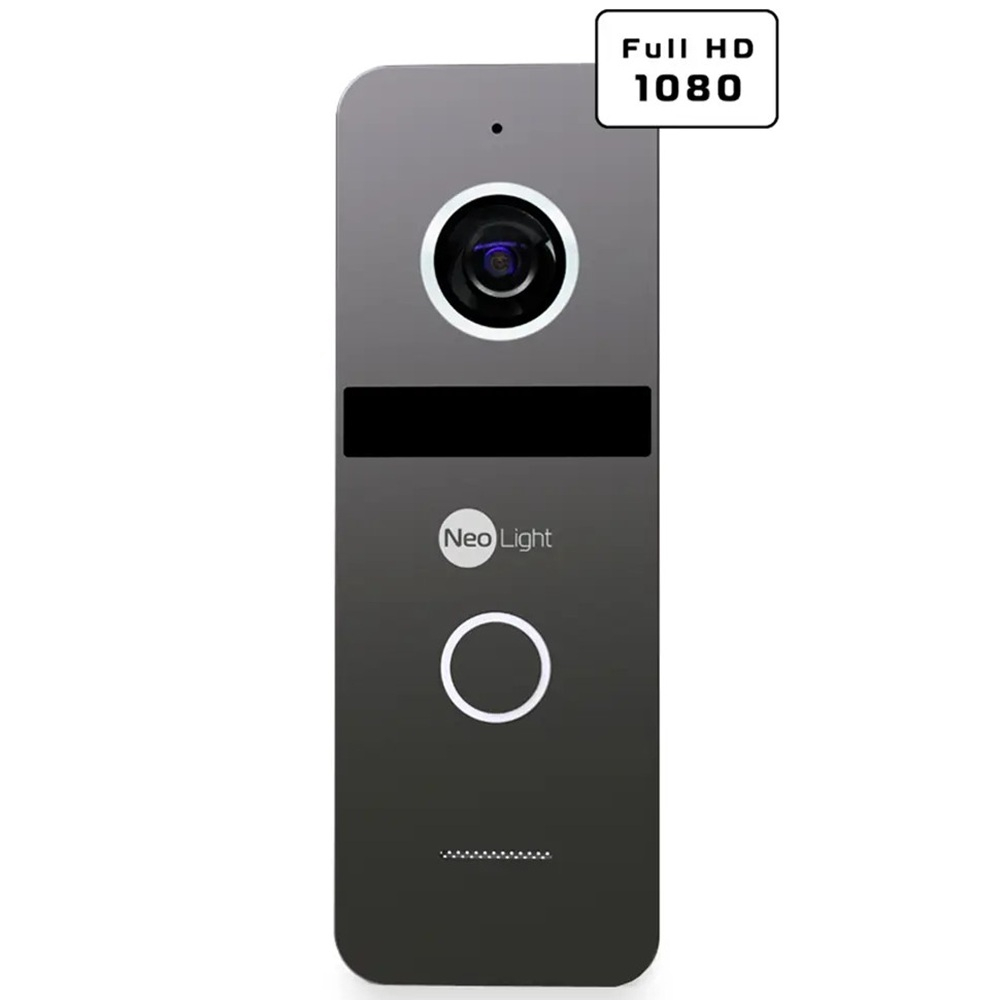 Комплект видеодомофона NeoLight NeoKIT HD WF Graphite