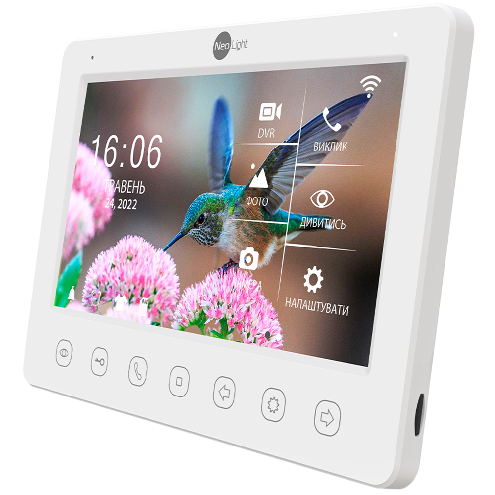 Комплект видеодомофона NeoLight NeoKIT HD WF Silver