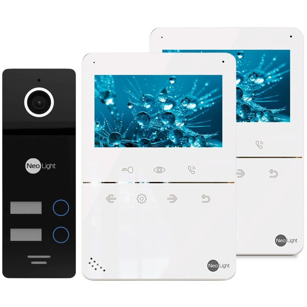 Комплект видеодомофона NeoLight TETTA KIT 2 Family