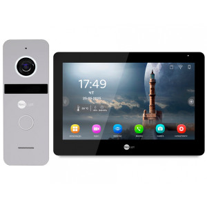 Комплект відеодомофона NeoLight MEZZO Hybrid HD KIT B/Silver