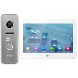 Комплект відеодомофона NeoLight MEZZO Hybrid HD KIT SilverP
