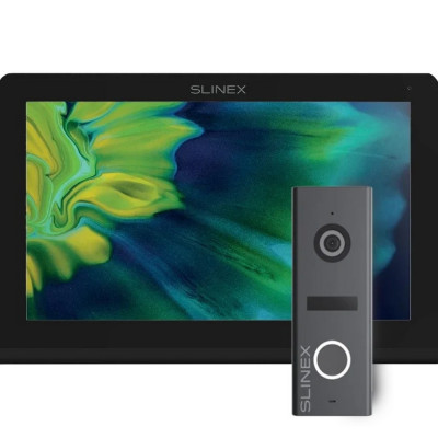 Комплект видеодомофона Slinex Nexo 7 black + ML-17HD graphite