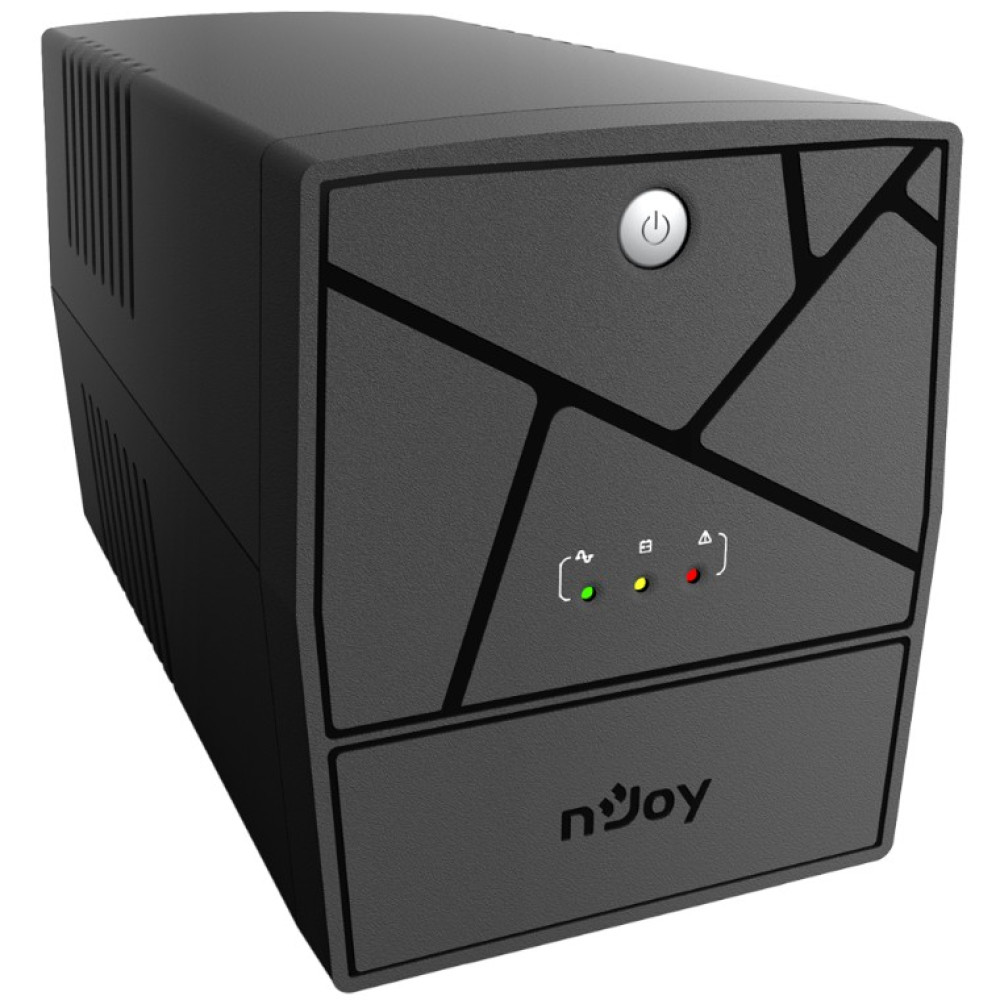 Источник бесперебойного питания NJOY Keen 2000 (UPLI-LI200KE-CG01B) Lin.int., AVR, 4 x евро, пластик