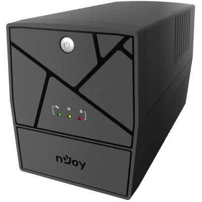 Источник бесперебойного питания NJOY Keen 2000 (UPLI-LI200KE-CG01B) Lin.int., AVR, 4 x евро, пластик