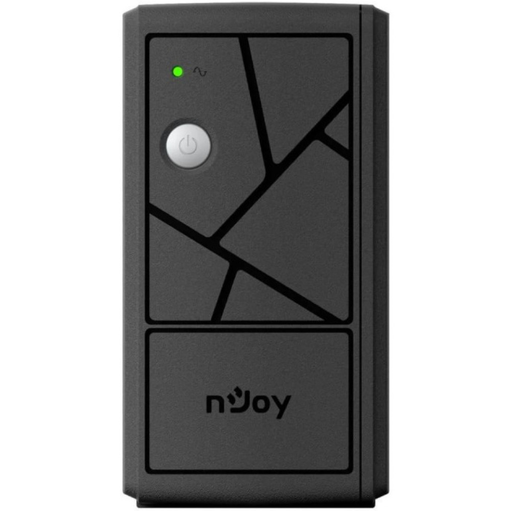 Джерело безперебійного живлення NJOY Keen 600 (UPLI-LI060KU-CG01B) Lin.int., AVR, 2 x евро, USB, пластик